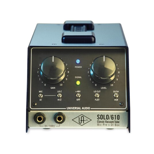 Universal Audio Solo/610 Classic Tube Single Channel Mic Pre