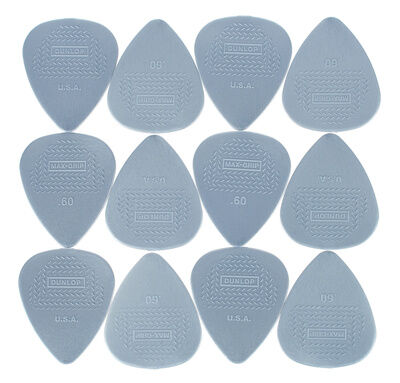 Dunlop Nylon Max Grip 0.60 Plektren Players Pack Dunlop Nylon Max Grip 0.60 Plektren Players Pack