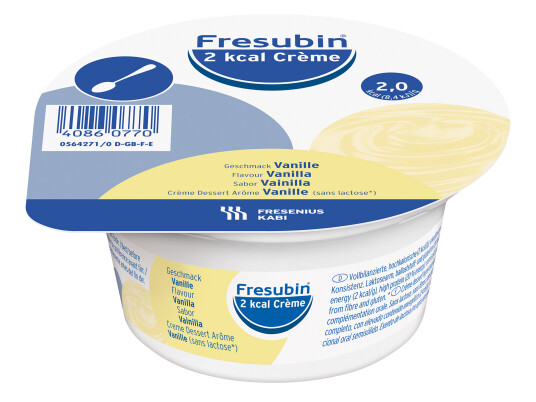 Fresubin 2kcal Crème vanilje, 4x125 ml Fresubin 2kcal Crème vanilje, 4x125 ml