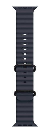 Apple 49mm Navy OceanBand Black Titanium Finish
