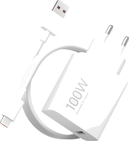 Xiaomi 100W GaN-lader med USB-C-kabel - Type-A - EV-lader Xiaomi 100W GaN-lader med USB-C-kabel - Type-A - EV-lader