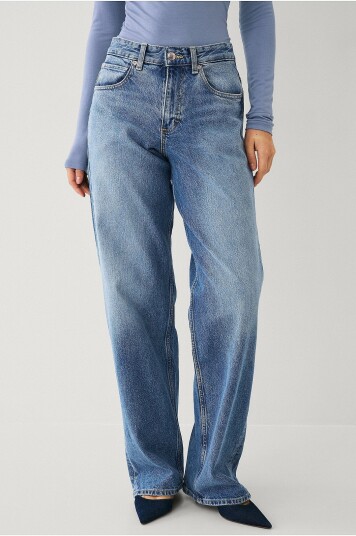 Lee Jeans Rider Loose Blå Lee Jeans Rider Loose Blå
