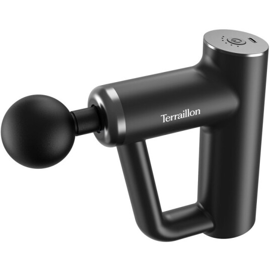 Terraillon Massasjepistol Fitness Massager 4 stk tilbehør og USB C