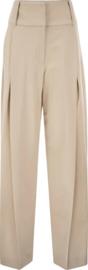 Sportmax Dame Bukser Beige XS,