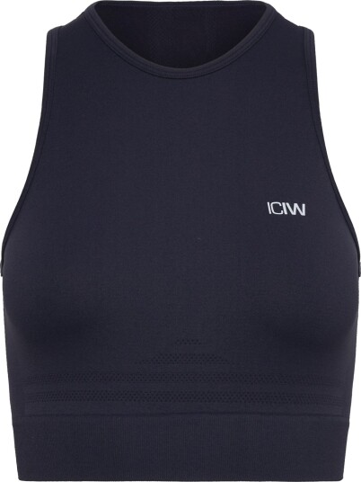 ICANIWILL | Define Seamless Cropped Tank Top Navy Xxl | XXL ICANIWILL | Define Seamless Cropped Tank Top Navy Xxl | XXL