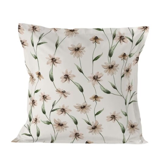 Putetrekk HappyFriday Tinny bloom Flerfarget 80 x 80 cm