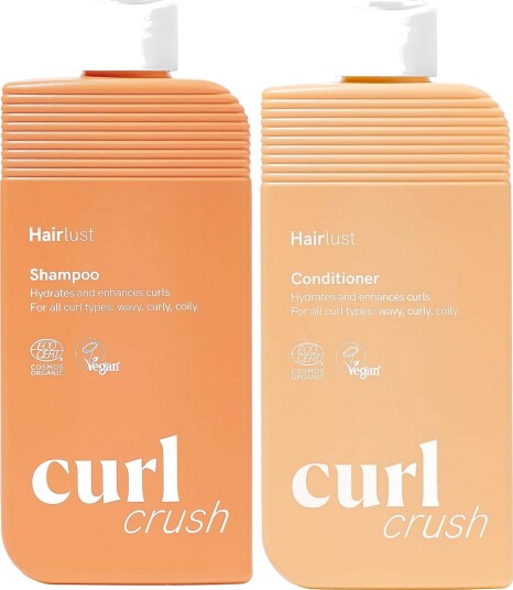 Hairlust Curl Crush Bundle Shampoo 250 ml & Conditioner 250 ml