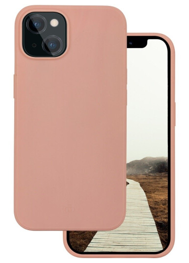 dbramante1928 Greenland - Baksidedeksel for mobiltelefon - snappfeste - 100 % resirkulert plast - rosa sand - for Apple iPhone 13