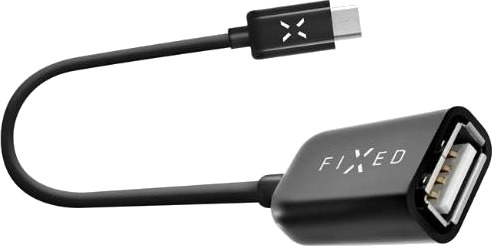 Fastmontert Otg Usb-C/Usb-A Usb 2.0 20 Cm Svart