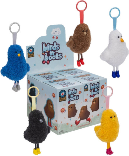 Kaleidos Birds N Boots: Blind Box with 4Piece PDQ