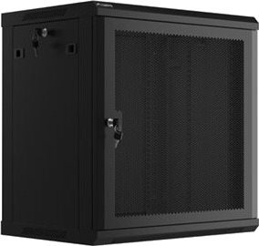 Lanberg Rack Skap Veggmonterbar Svart Ral 9004 12U 19" Lanberg Rack Skap Veggmonterbar Svart Ral 9004 12U 19"