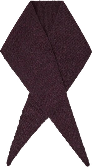 Lindex Knitted Scarf RED WINE One Size Lindex Knitted Scarf RED WINE One Size