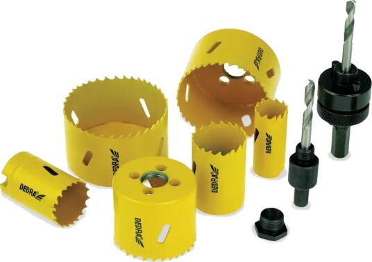 Dedra Hullsagsett Bi-Metall 9 Deler (22-68mm) Dedra Hullsagsett Bi-Metall 9 Deler (22-68mm)