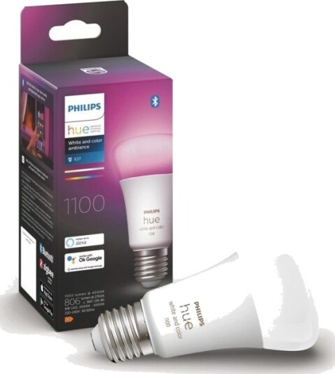 Philips Hue Color Ambiance Smart LED-pære E27 1100 lm 1-pk.