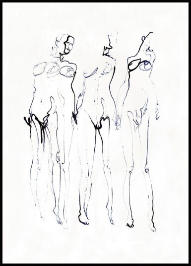 Figure Study 00 Plakat / 50x70cm