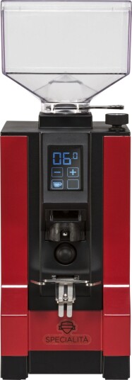 Eureka Mignon Specialita 55 kaffekvern med touchdisplay 310W 15BL (300g) rød/svart