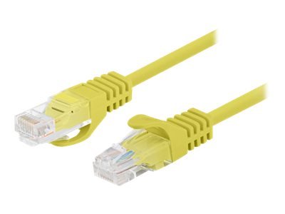 Lanberg Koblingskabel Rj-45 Hann Til Rj-45 Hann 1.5 M 4.8 Mm U/Utp Uskjermet Cat 5/5E Flertrådet Formstøpt Uten Hindringer Gul Ral 1016 En Pakke 10