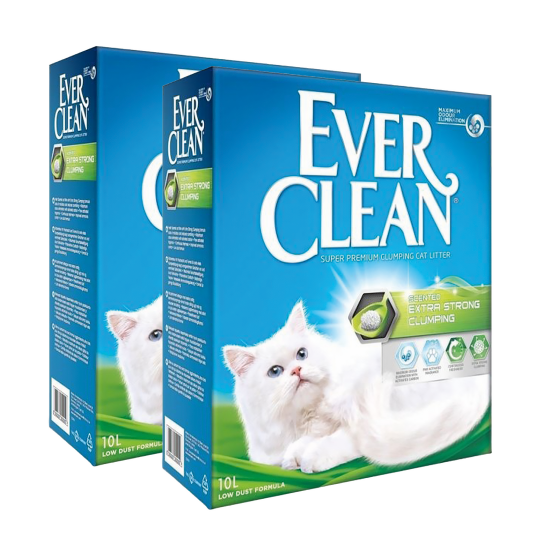 Extra Strong Scented Kattesand 10 L X 2 Katt Toalett Og Kattesand Kattesand Ever Clean