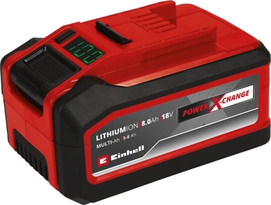 Einhell Power X-Change 18V 8Ah Lithium-Ion Batteri for Elektroverktøy Einhell Power X-Change 18V 8Ah Lithium-Ion Batteri for Elektroverktøy