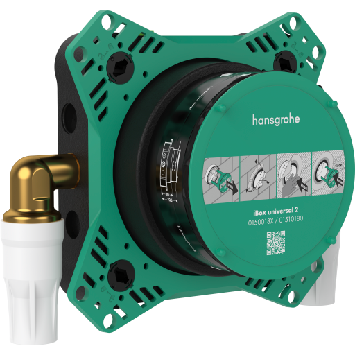 Hansgrohe iBox Universal 2 innbygningsenhet med lekkasjebeskyttelse Hansgrohe iBox Universal 2 innbygningsenhet med lekkasjebeskyttelse