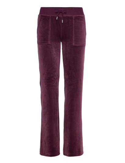 Juicy Couture Del Ray Pocketed Pant - Burgundy - XXS