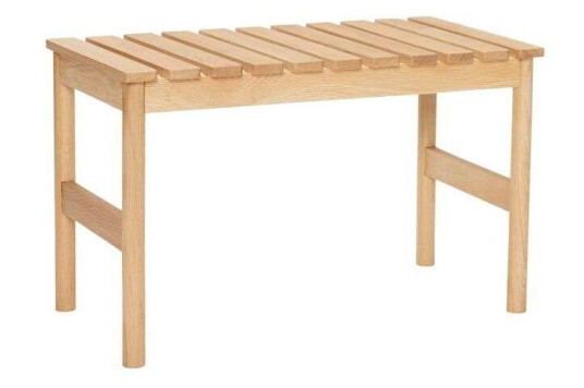 Hübsch - Row Bench Small Natural Hübsch - Row Bench Small Natural