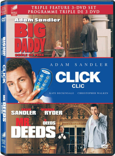 Big Daddy / Click / Mr Deeds DVD
