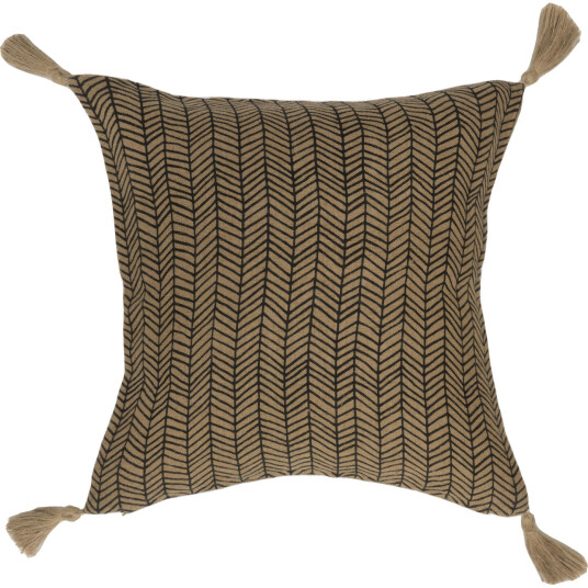 Gustav Ovland Arrow putetrekk 50x50 Sort / Kull Gustav Ovland Arrow putetrekk 50x50 Sort / Kull