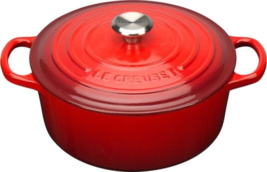 Le Creuset Støpejernsgryte 3,3L/22cm Cerise Le Creuset Støpejernsgryte 3,3L/22cm Cerise