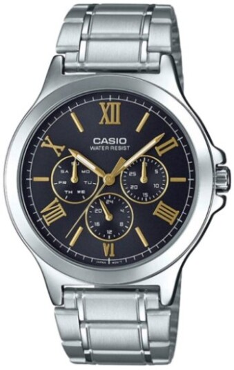 Casio Herreklokke MTP V300D 1A2UDF Classic Sort/Stål Ø41.5 mm Casio Herreklokke MTP V300D 1A2UDF Classic Sort/Stål Ø41.5 mm