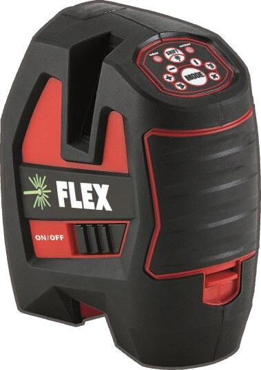 Flex Krysslaser ALC3/1-G/R Med Lader
