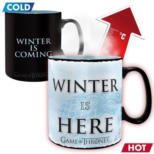 Game of Thrones Varmeskiftende Winter is Here King Size Game of Thrones Varmeskiftende Winter is Here King Size
