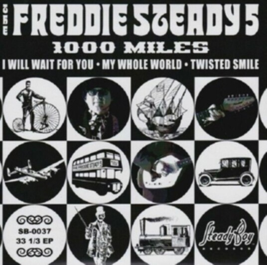 The Freddie Steady 5 1000 Miles Uk Vinyl
