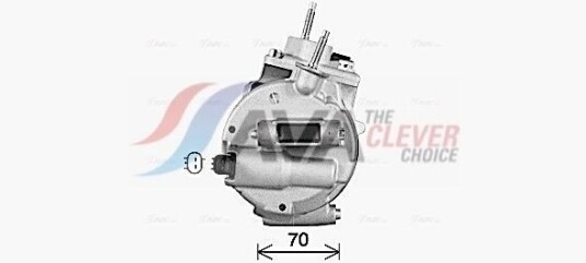 AC kompressor AVA Clever Choice FDAK670