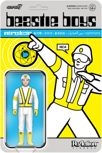 Beastie Boys ReAction Figures Wv4 MCA Intergalactic Crossing Guard