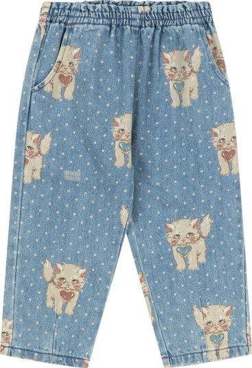 Konges Sløjd Jeans Magot Frill Ciao Miao Konges Sløjd 9 10 år (134 140) Jeans Blå