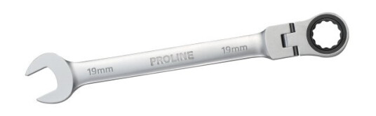 Pro-Line Kombinasjonsnøkkel Med Skralle Og Ledd 10 Mm (35450) Pro-Line Kombinasjonsnøkkel Med Skralle Og Ledd 10 Mm (35450)