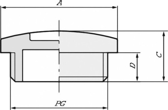 Lapp Messingplugg Skindicht Bl Ip54 Pg7 (52002680)