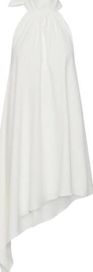 My Essential Wardrobe Mwmille Asymmetric Dress   SNOW WHITE   34