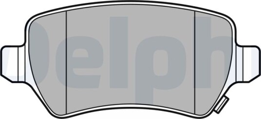 DELPHI SS10302 Sensor, ABS