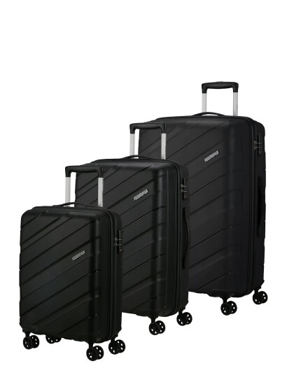 American Tourister Jetdriver 3.0 3 Pc Set A Black - Black - ONE SIZE