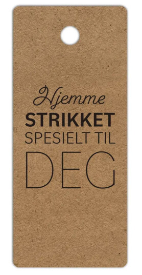 Tags - Hjemmestrikket