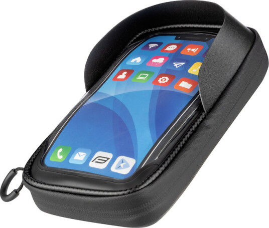 FORCE Touch styreveske med mobilholder 17x3x9cm sort