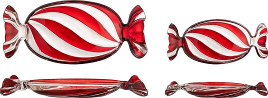 Bloomingville Sweetie Serving Plate - RED - One Size