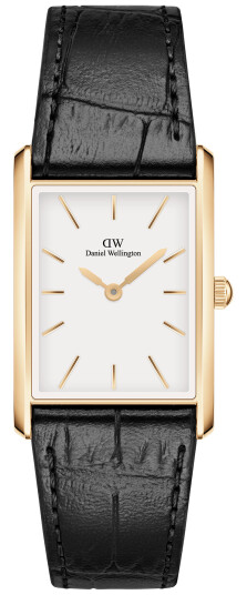 Daniel Wellington DW Watch Bound Black Crocodile Gold 22x32 Daniel Wellington DW Watch Bound Black Crocodile Gold 22x32