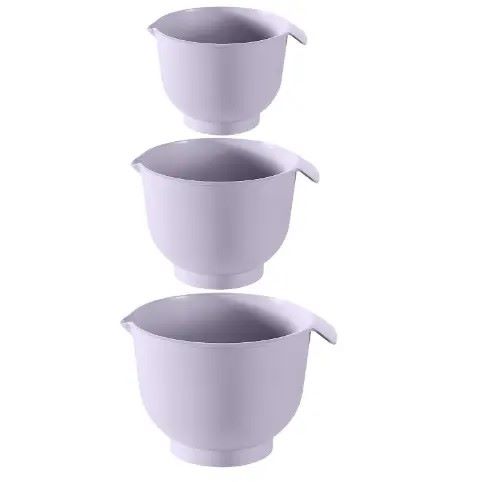 Bakebolle Sett 1,5l 2l Og 3l Lavendel Bakebolle Sett 1,5l 2l Og 3l Lavendel