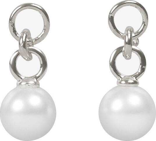 Snö of Sweden Øredobber Largo Pearl Pin Ear Sølv Snö of Sweden Øredobber Largo Pearl Pin Ear Sølv
