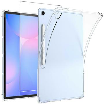 Saii Samsung Galaxy Tab S10 Lite 2-i-1 TPU-deksel / Beskyttelsesglass