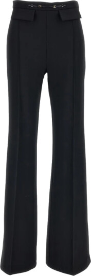 Elisabetta Franchi Dame Bukser Svart S, Elisabetta Franchi Dame Bukser Svart S,