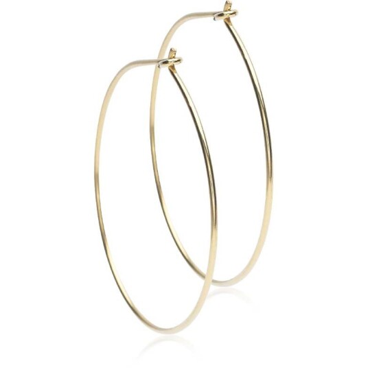 Blomdahl Golden Titanium Ear Ring 30 mm Blomdahl Golden Titanium Ear Ring 30 mm